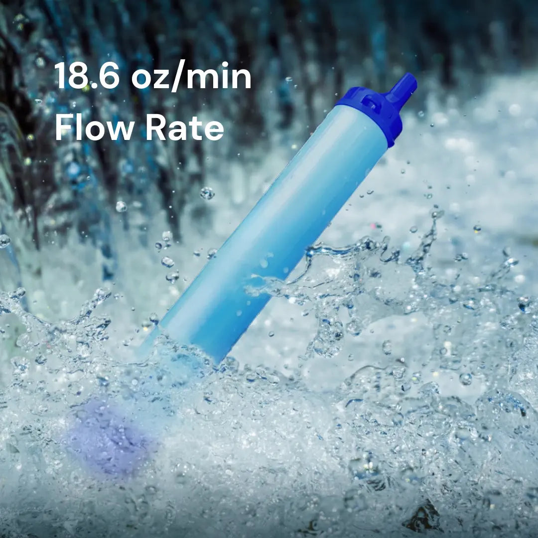 HydroCore Pro - Emergency Water Filter Straw (400 gal)